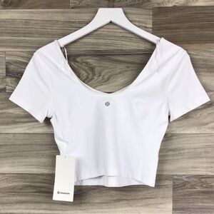 Lululemon Align Tee, Fitted Crop Top